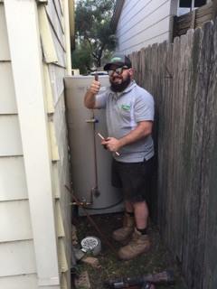 Fluid Plumbing Installing Hot Water System