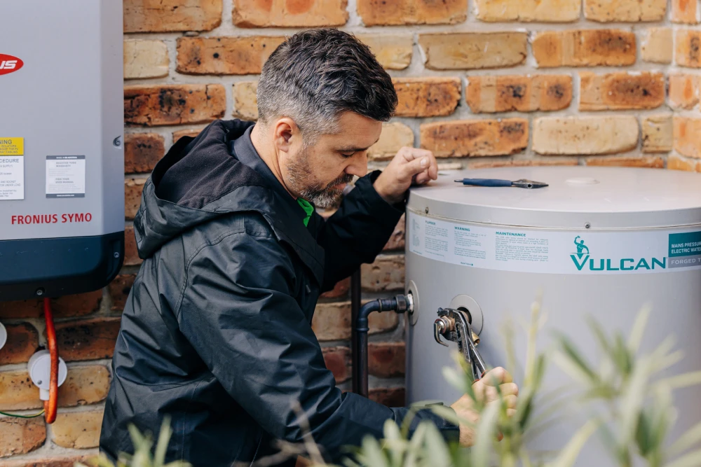 fluid hot water repair