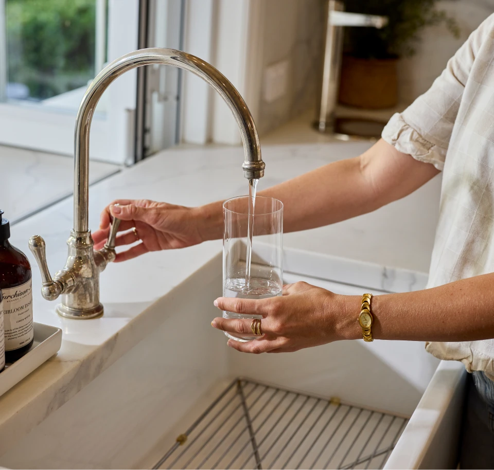 fluid water filter faucet
