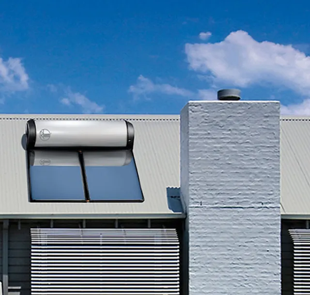 Hot Water solar installation